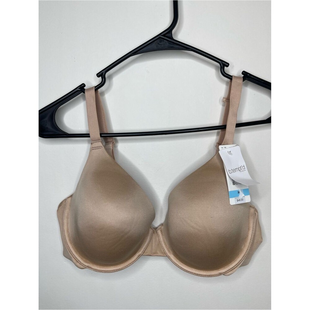 b. tempt'd by Wacoal Future Foundation Contour Bra 38C Nude Beige 953281